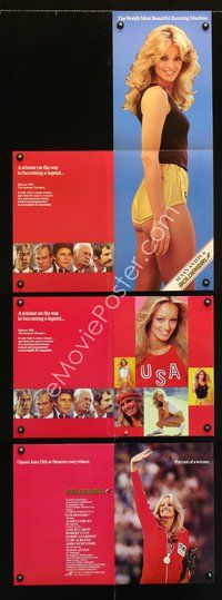 3w151 GOLDENGIRL promo brochure '79 great images of sexy Olympic runner Susan Anton!