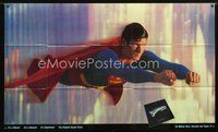 3w030 SUPERMAN soundtrack poster + more '78 best image of Chris Reeve in costume flying!
