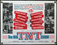 3x294 BIG T.N.T. SHOW half-sheet '66 rock & roll, traditional blues, country western & folk rock!