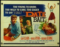 3x339 DATE BAIT half-sheet '60 teens too young to know, too wild to care & too eager to say I WILL!