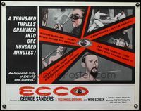 3x355 ECCO half-sheet poster '65 Mondo di Notte Numero 3, an incredible orgy of sights & sounds!