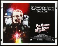 3x371 FORT APACHE THE BRONX half-sheet poster '81 Paul Newman & Edward Asner as New York City cops!