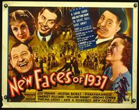 3x516 NEW FACES OF 1937 1/2sh '37 Joe Penner, Milton Berle & Parkyakarkus & cool production number!