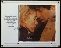 3x617 TOUCH half-sheet poster '71 Ingmar Bergman, Bibi Andersson & Elliott Gould super close up!
