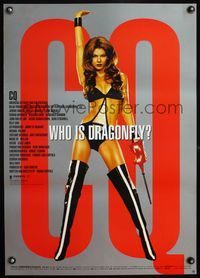 3x061 CQ Japanese poster '01 super sexy Angela Lindvall is Dragonfly, directed by Roman Coppola!