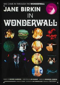 3x249 WONDERWALL Japanese movie poster R90s Jane Birkin, LSD, many different images!