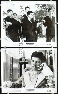 3y342 BUGSY MALONE 2 8x10 movie stills '76 great image of kid gangsters!