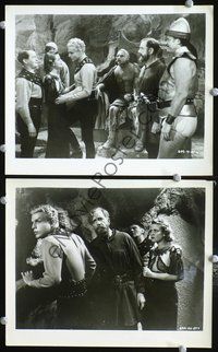 3y421 FLASH GORDON 2 8x10 stills R50s images of Buster Crabbe in the title role & sexy Jean Rogers!