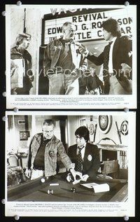 3y426 FORMULA 2 8x10 movie stills '80 two cool images of police detective George C. Scott & cast!