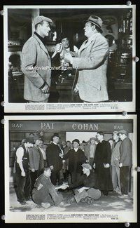 3y670 QUIET MAN 2 8x10s R56 great images of John Wayne settling things in & out of Cohan's bar!