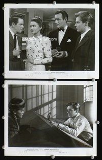 3y684 REPEAT PERFORMANCE 2 8x10 stills '47 great movie stills of pretty Joan Leslie!