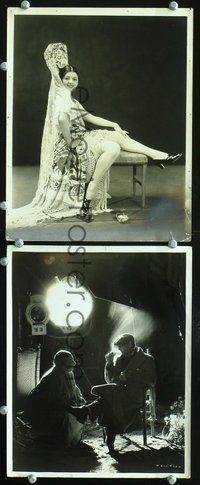 3y687 RETURN OF PETER GRIMM 2 8x10 movie stills '35 cool image of Barrymore smoking & Janet Gaynor!