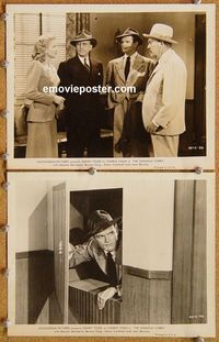 3y748 SHANGHAI COBRA 2 8x10 movie stills '45 great image of Sidney Toler as Charlie Chan!