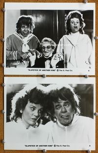 3y767 SLAPSTICK OF ANOTHER KIND 2 8x10s '82 great wacky movie stills of Jerry Lewis, Madeline Kahn!