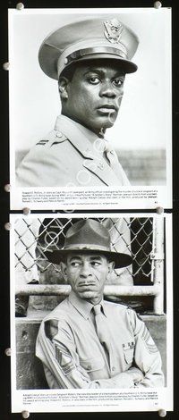3y781 SOLDIER'S STORY 2 8x10 stills '84 Howard Rollins, African-American soldiers serving in WWII!