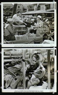 3y810 STORY OF DR. WASSELL 2 8x10 stills '44 great images of doctor Gary Cooper w/wounded soldiers!