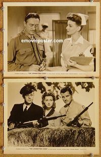 3y898 UNWRITTEN CODE 2 8x10 movie stills '44 great images of Tom Neal & Ann Savage!