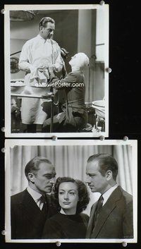 3y973 WOMAN'S FACE 2 8x10 movie stills '41 great close-up of Joan Crawford!