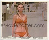 3y024 BIGGEST BUNDLE OF THEM ALL Eng/US color 8x10 #8 '68 sexiest Raquel Welch in skimpy bikini!