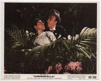 3y045 CINDERFELLA color 8x10 movie still '60 Jerry Lewis & Ed Wynn hiding in the bushes!