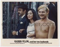 3y059 DONA FLOR & HER TWO HUSBANDS color 8x10 movie still '77 Sonia Braga with dead & live husbands!