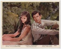 3y080 GREEN MANSIONS Eng/US color 8x10 still #2 '59 close up of Audrey Hepburn & Anthony Perkins!