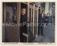 3y127 NORTH BY NORTHWEST Eng/US color 8x10 #1 '59 Martin Landau watches Eva Marie Saint in booth!