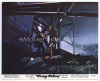 3y142 PRETTY POISON color 8x10 movie still '68 Anthony Perkins & Tuesday Weld with dead body!