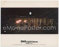 3y005 2001: A SPACE ODYSSEY English FOH LC '68 astronauts on moon overlooking excavation site!