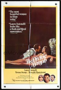 3z228 DIVINE NYMPH one-sheet poster '79 Terence Stamp, sexy Laura Antonelli is Divina Creatura!