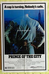3z737 PRINCE OF THE CITY one-sheet poster '81 Sidney Lumet directing! Treat Williams, Jerry Orbach