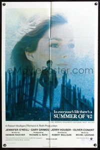 3z868 SUMMER OF '42 int'l 1sh '71 in everyone's life there's a summer like this, Jennifer O'Neill!