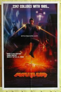 3z930 TRANCERS one-sheet movie poster '85 Charles Band, Tim Thomerson, Helen Hunt, Future Cop!