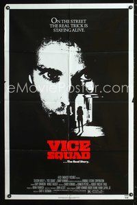 3z954 VICE SQUAD one-sheet poster '82 Season Hubley, Wings Hauser, the real trick is staying alive!