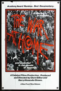3z963 WAR AT HOME one-sheet movie poster '79 Vietnam, Best Documentary Academy Award Nominee!