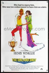 4a353 ONE & ONLY 40x60 '78 Kim Darby was too embarrassed to have wrestler Henry Winkler as a date!