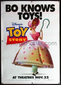 4a294 TOY STORY bus stop '95 Disney & Pixar cartoon, great image of Little Bo Peep, Bo Knows Toys!