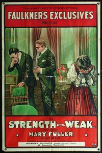 4a064 STRENGTH OF THE WEAK English 40x60 '16 girl has her life ruined by her father's best friend!