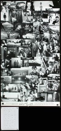 4a132 HOLLYWOOD ENDING special 28x50 poster '02 Woody Allen, final frames from 52 different movies!
