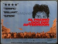 4a160 DOG DAY AFTERNOON subway movie poster '75 Al Pacino, Sidney Lumet bank robbery crime classic!