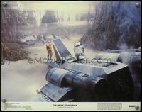 4b324 EMPIRE STRIKES BACK color 11x14 '80 Mark Hamill as Luke Skywalker by his ship crashed in swamp