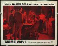 4b277 CRIME WAVE LC #5 '53 crazy ex-cons Hayden, de Corsia & Bronson hide out with Nelson & Kirk!