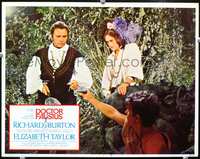 4b298 DOCTOR FAUSTUS movie lobby card #3 '68 cool image of Richard Burton in the title role!
