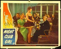 4b647 NIGHT CLUB GIRL movie lobby card '44 great image of sexy Vivian Austin!