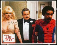 4b891 TOY lobby card #7 '82 great wacky image of Richard Pryor in Spider-Man suit, Jackie Gleason!