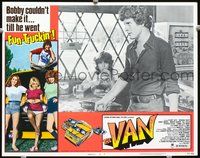 4b934 VAN movie lobby card #4 '77 fun-truckin' sexy babes, wild 70s custom van thriller!