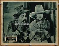 4b935 VANISHING RIDER Ch.6 LC '28 cowboy western serial, great image of cowgirl Ethlyne Clair!