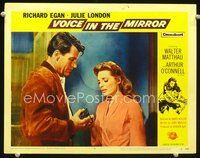 4b938 VOICE IN THE MIRROR LC #5 '58 alcoholism, great image of sexy Julie London, Richard Egan!