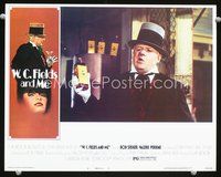 4b940 W.C. FIELDS & ME movie lobby card #2 '76 great image of Rod Steiger in the title role!