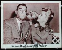 4c005 ABSENT-MINDED PROFESSOR LC '61 Disney, Flubber, great image of Fred MacMurray & Nancy Olson!